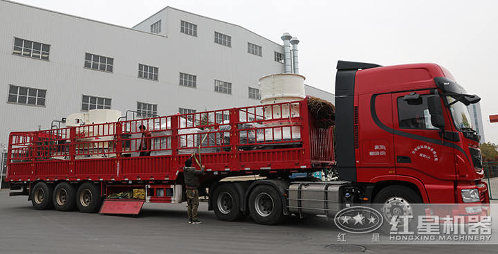 圓錐破碎機裝車、發貨